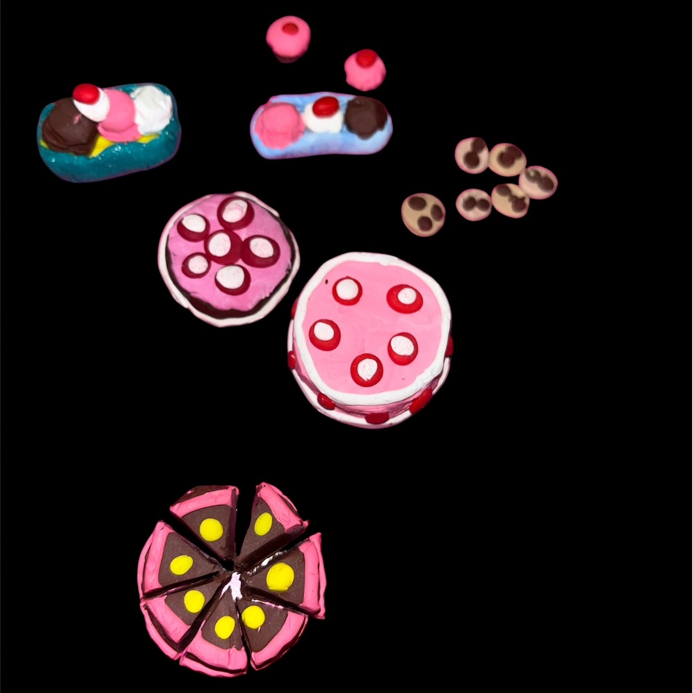 Handmade Barbie play food. (Barbie Size)